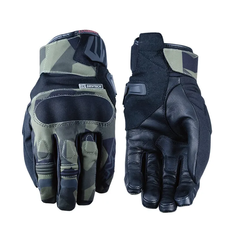 GUANTES IMPERMEABLES FIVE BOXER CAMO VERDE