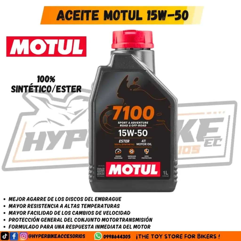 Aceite Motul 15w50