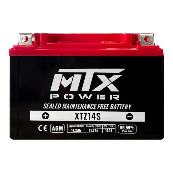 [020100001] BATERIA XTZ14S (YTZ14S) MTX POWER