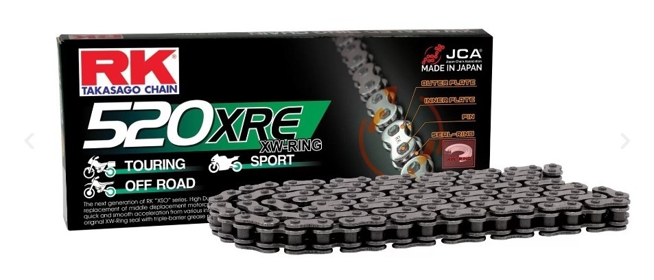 [4935531513070] CADENA RK 520XRE 126L