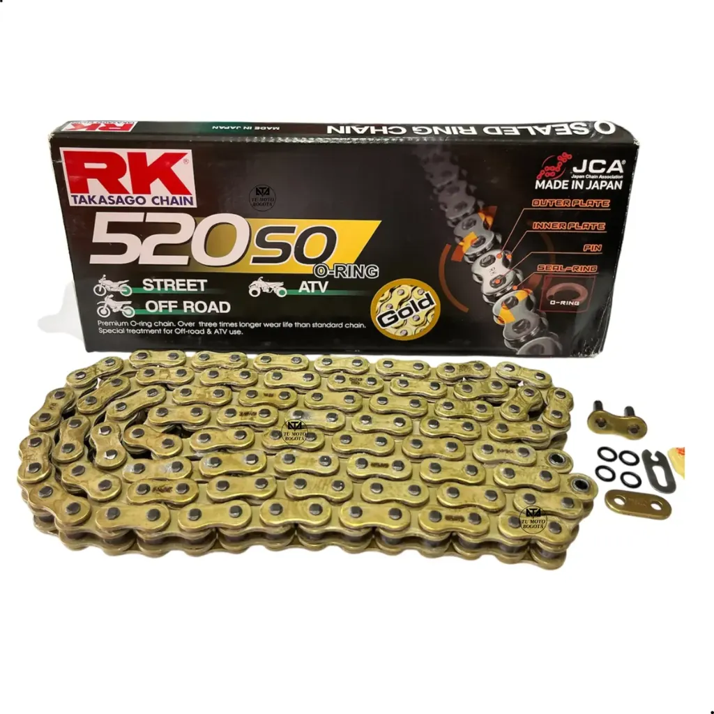 [4935531502555] CADENA RK GB520SO 120L GOLD O-RING