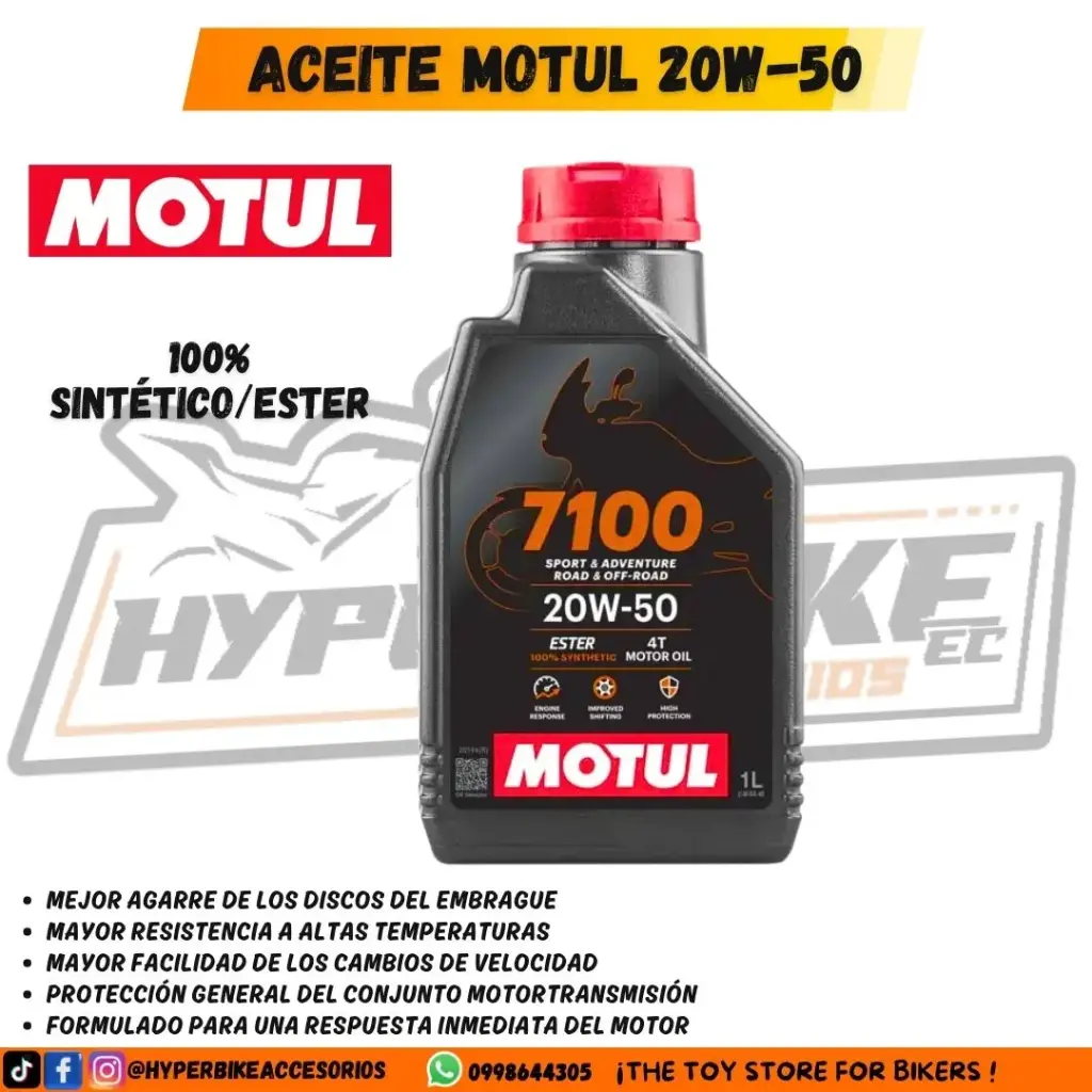 Aceite Motul 20w50