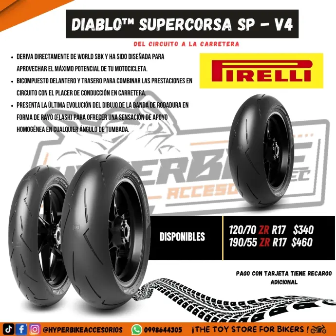Neumáticos Diablo tm Supercorsa SP-V4