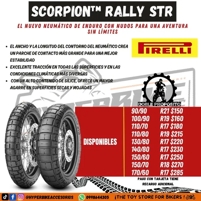 Neumáticos ScorpionTM Rally STR