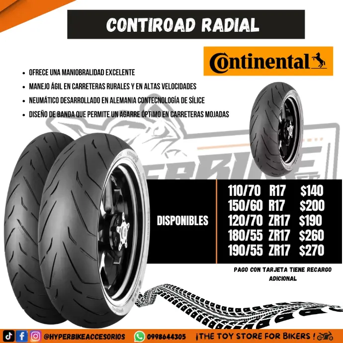 Neumáticos Contiroad Radial