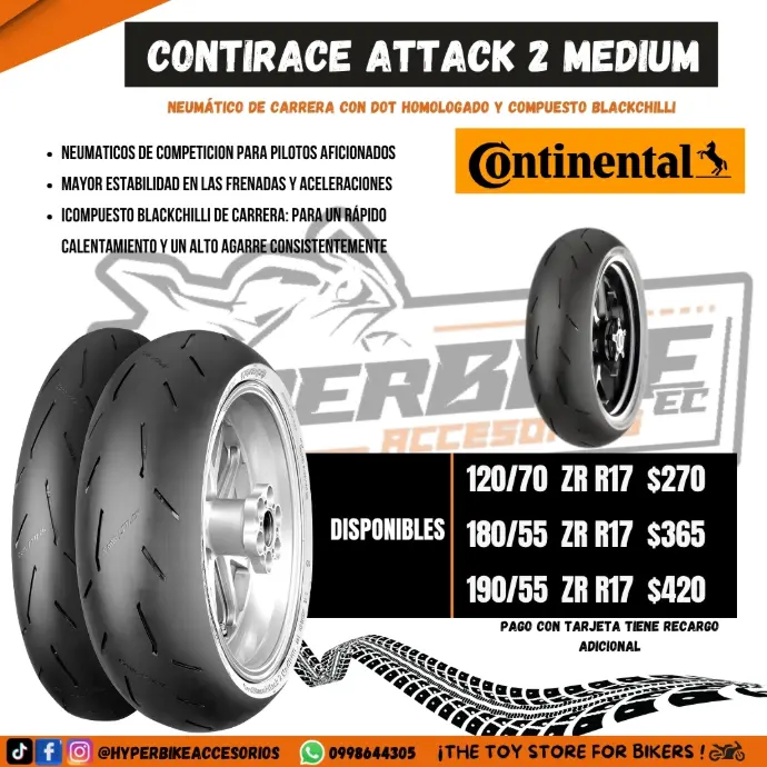 Neumáticos Attack 2 Medium