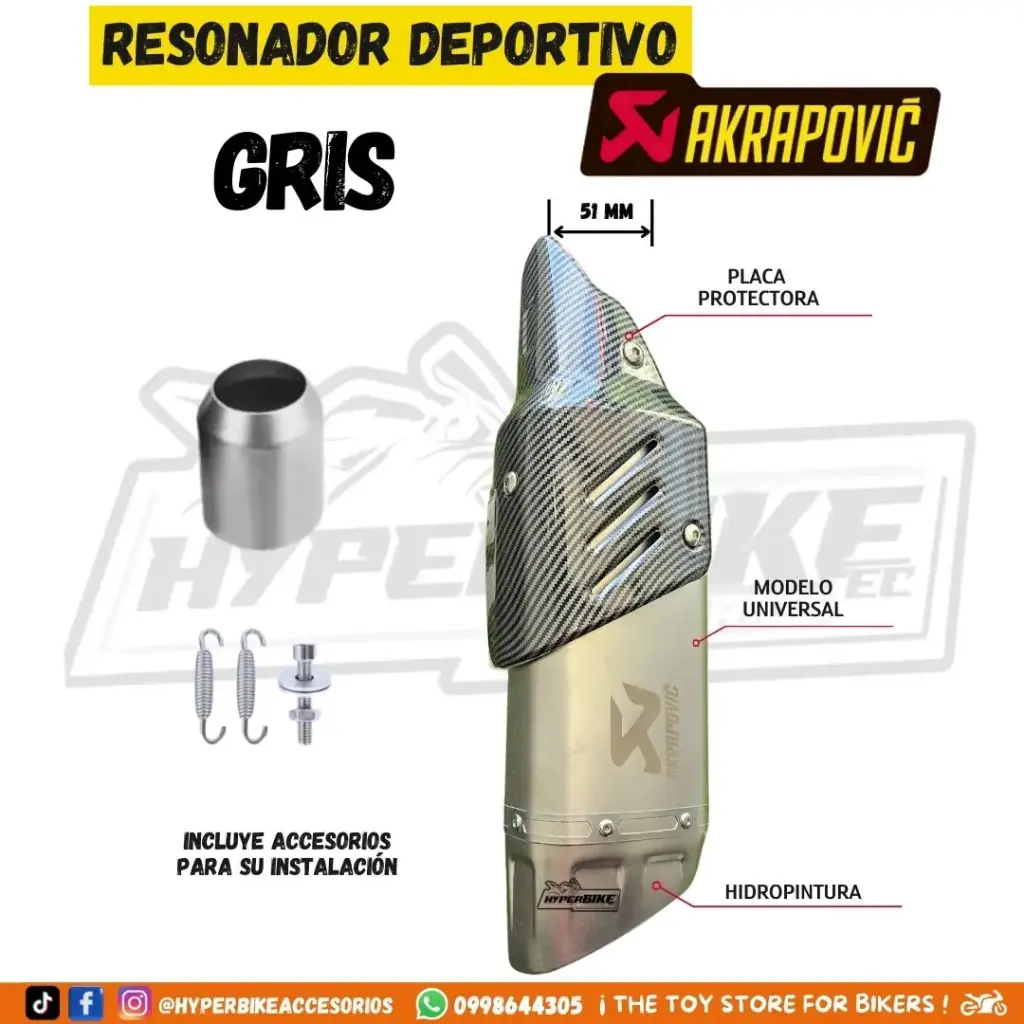 Resonador GP Gris