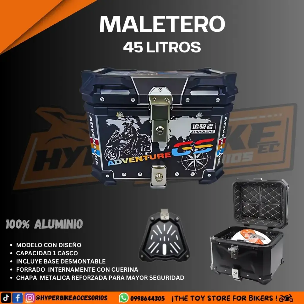 Maletero 45L con Diseño
