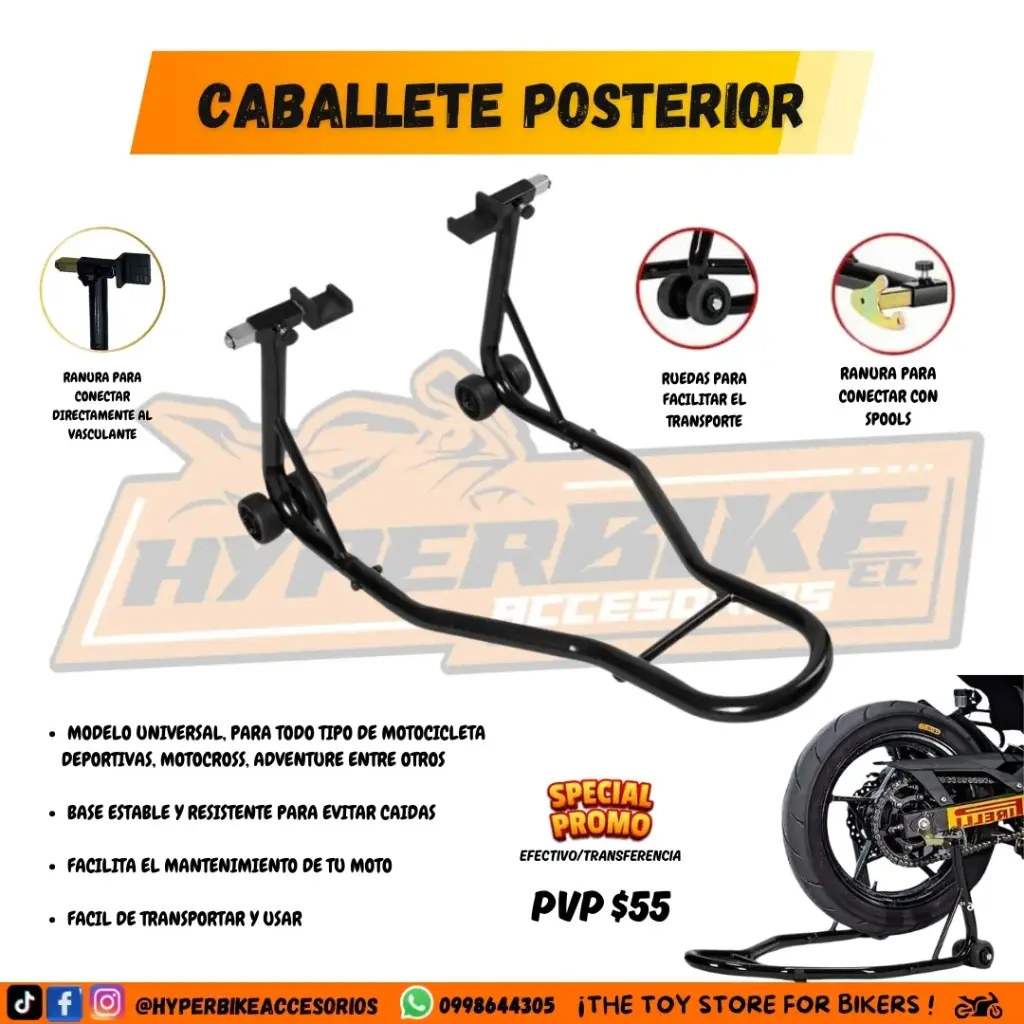 Caballete Posterior