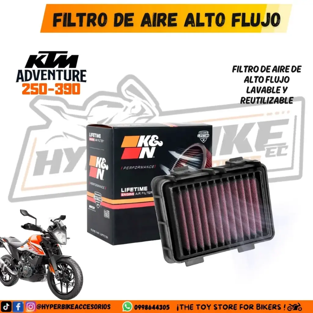 Filtro de Aire Alto Flujo