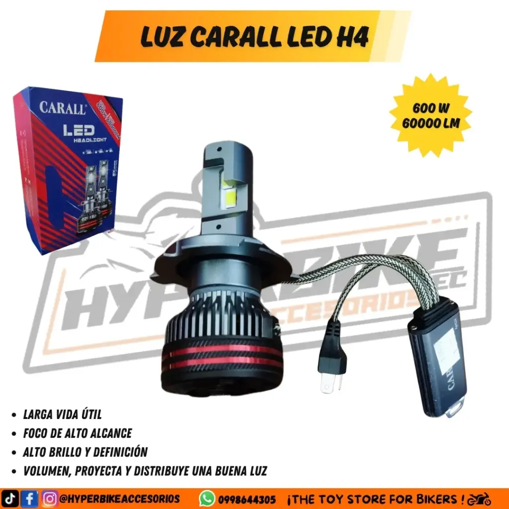 Luz Led Carall H4