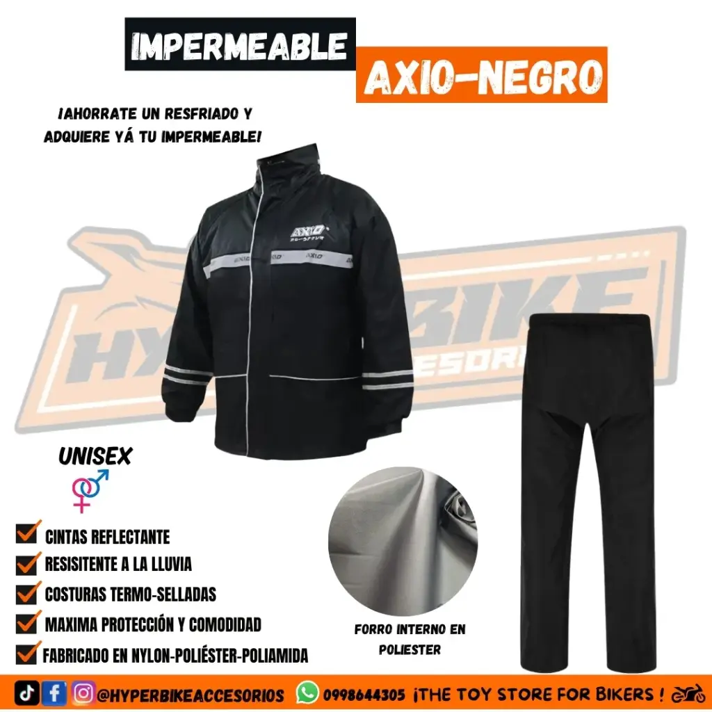 Impemeable AX10 Negro