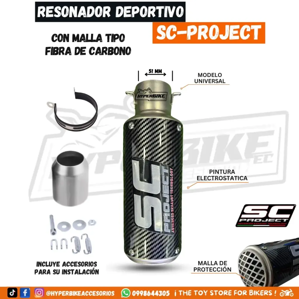 Resonador SC Project con Malla