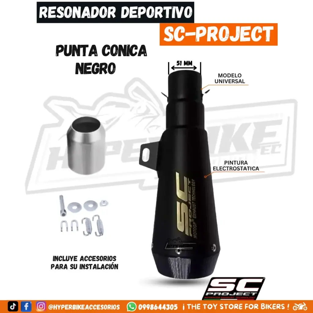 Resonador SC Project Punta Cónica