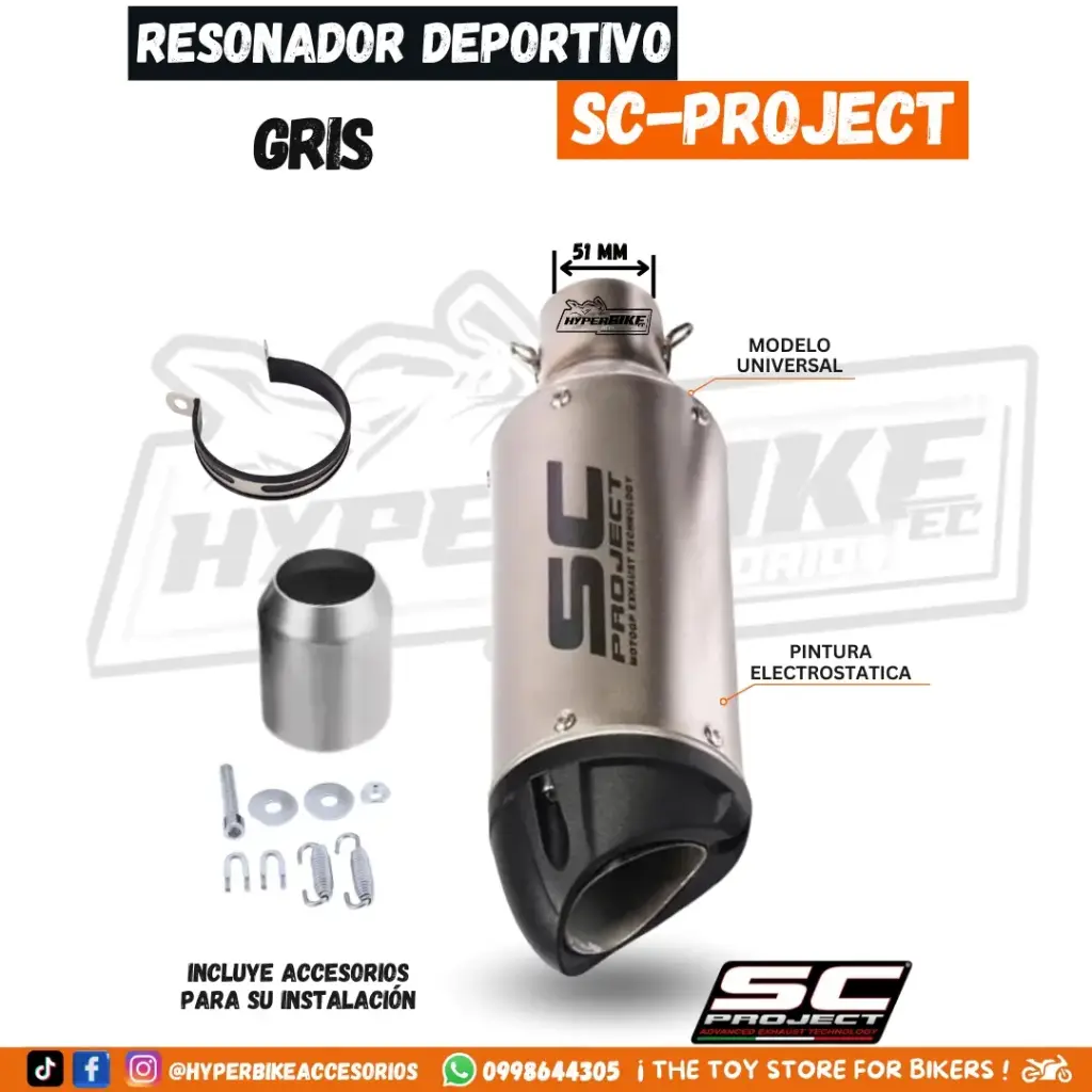 Resonador SC Project Gris