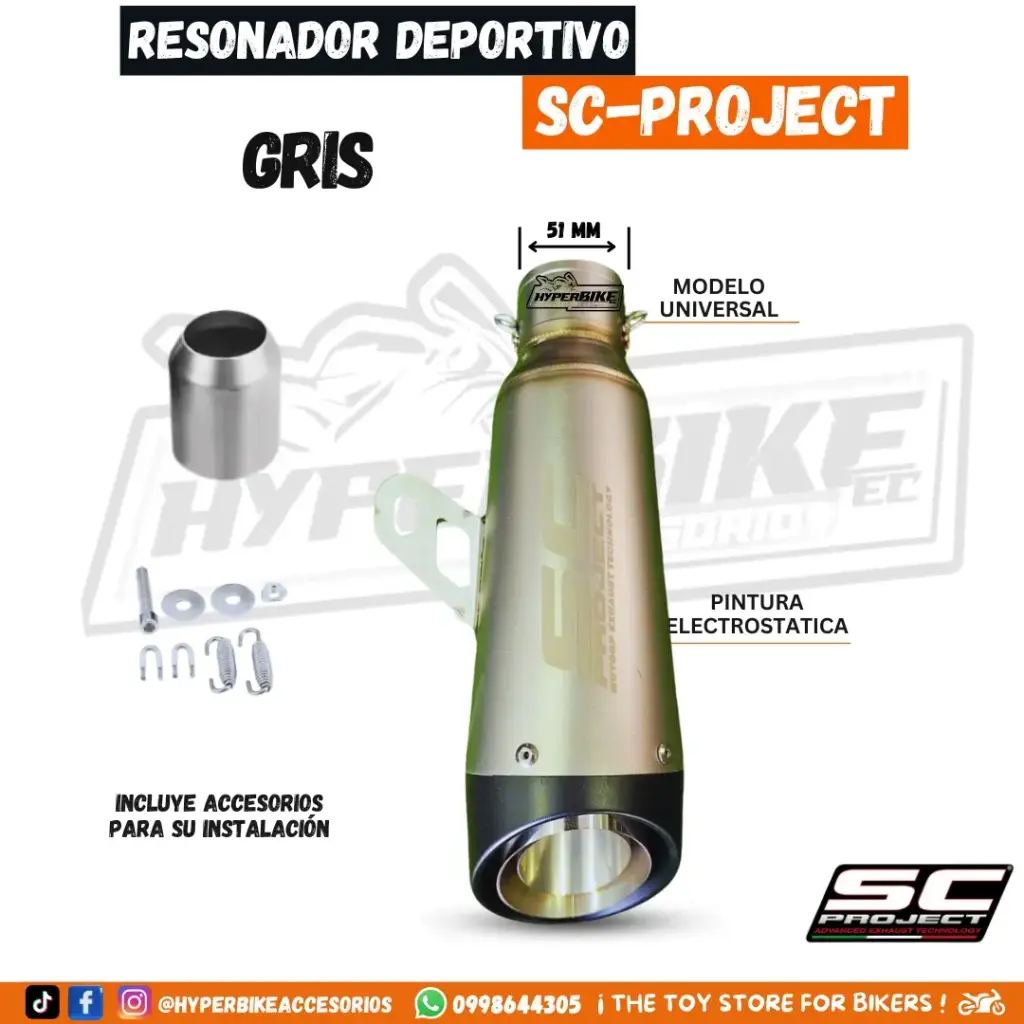Resonador SC Project Gris