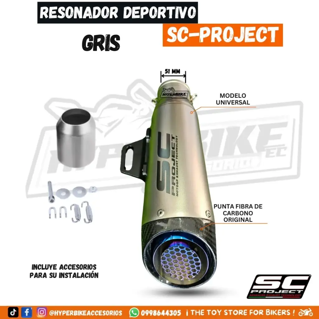 Resonador SC Project Gris