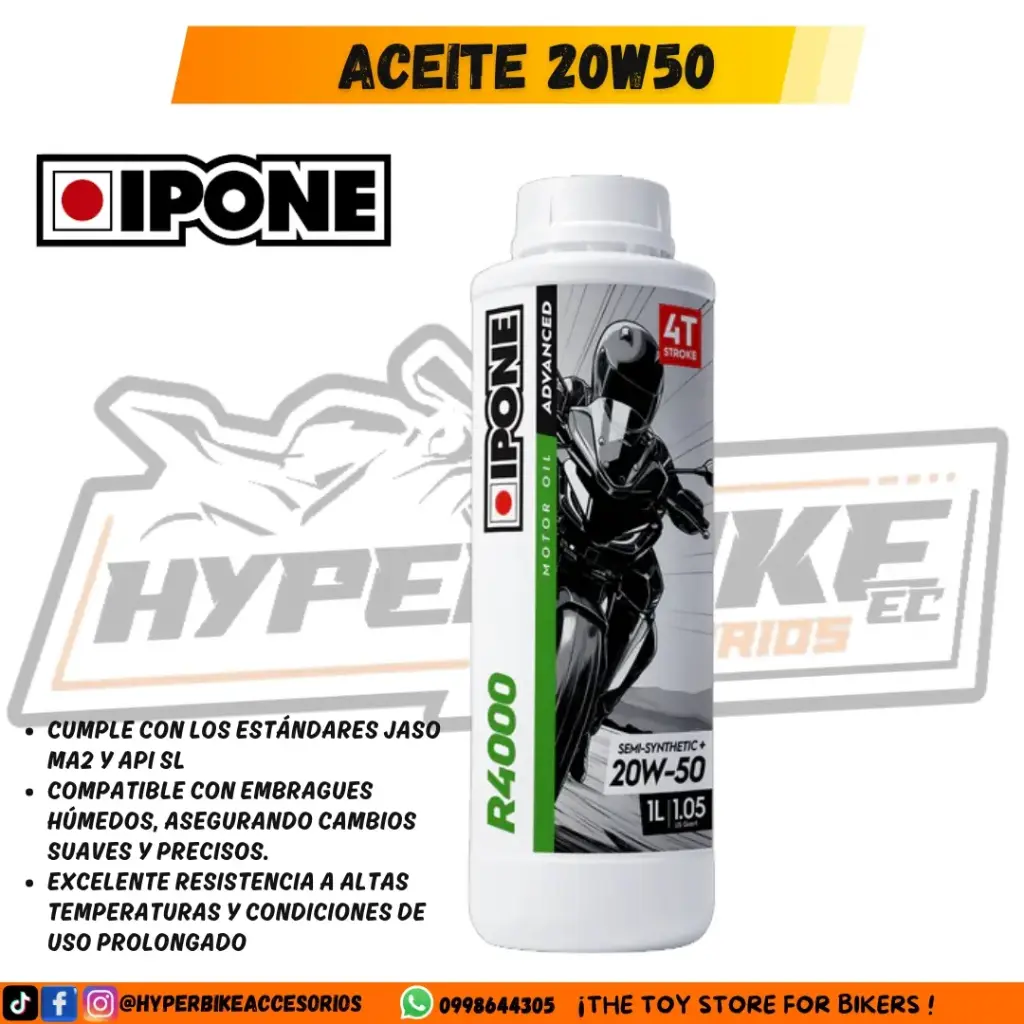 Aceite IPONE 20W50