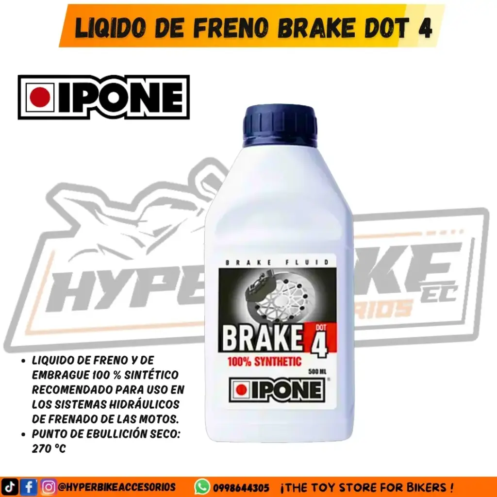 Líquido de Freno Brake Dot 4