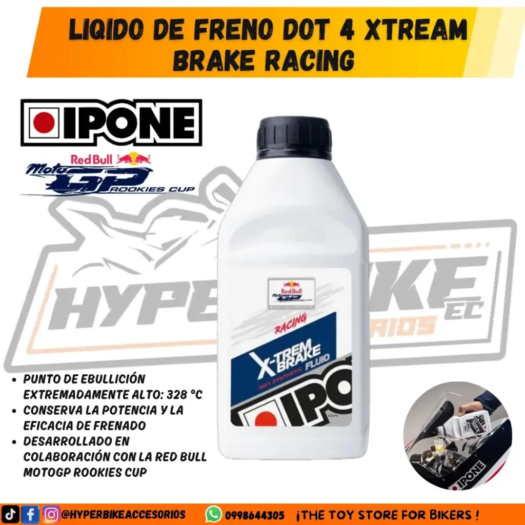Líquido de Freno Dot 4 Xtream Brake Racing