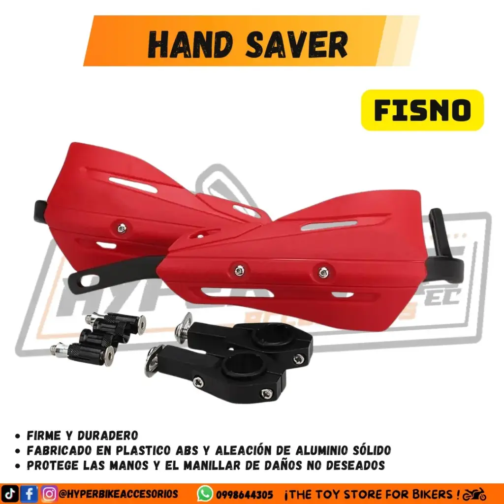 Hand Saver Fisno Rojo