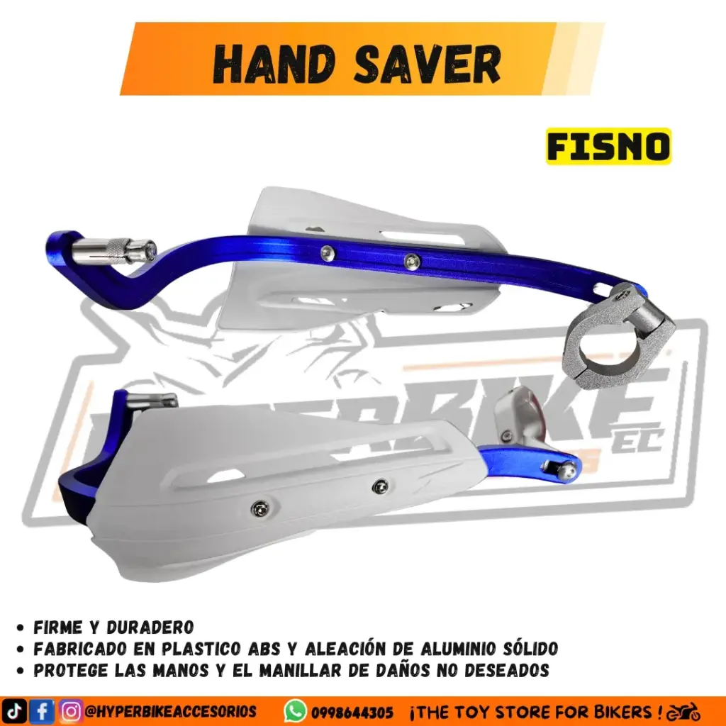 Hand Saver Blanco / Azul