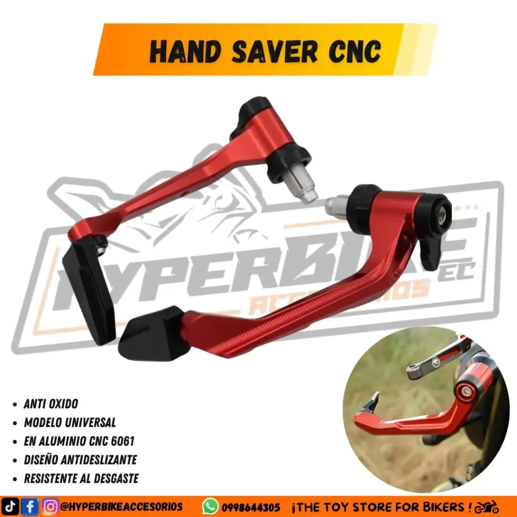 Hand Saver CNC Rojo