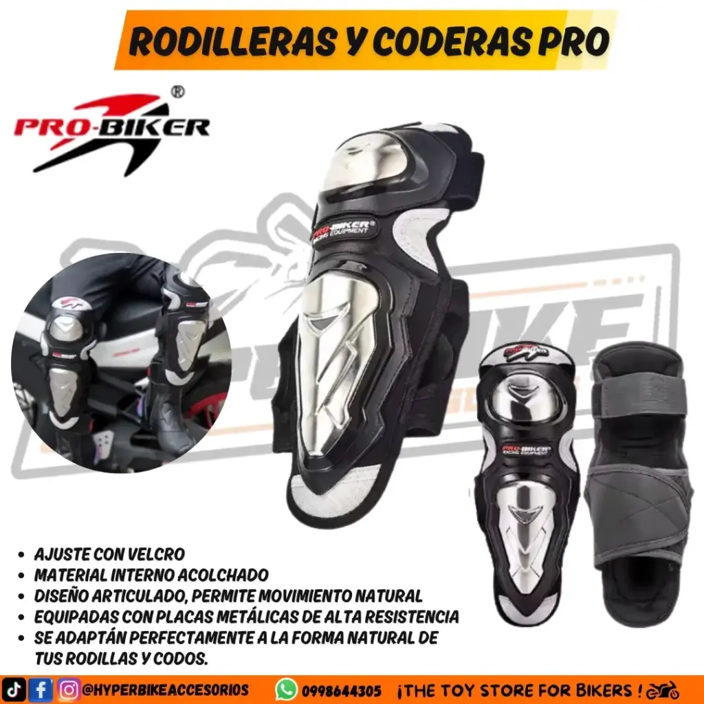 Rodilleras y Coderas Pro Biker