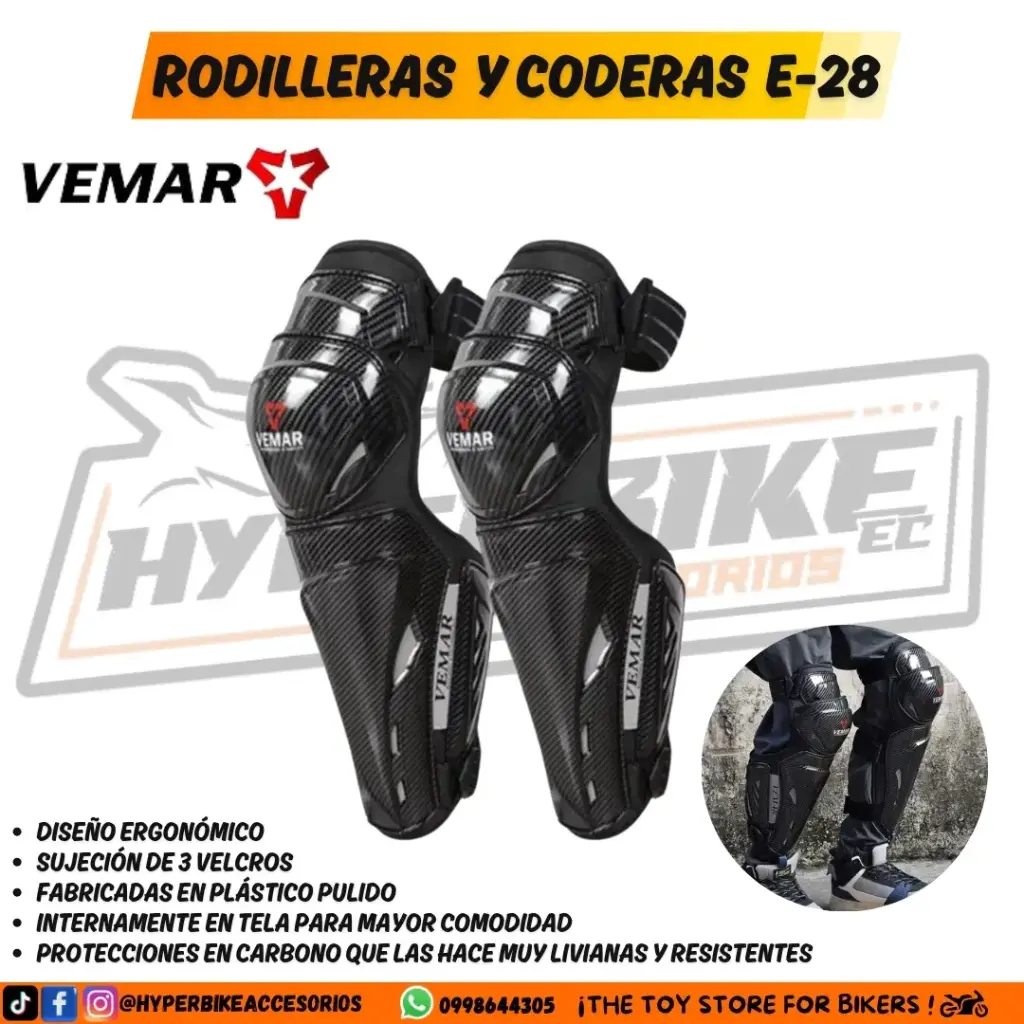 Rodilleras y Codera Vemar E-28