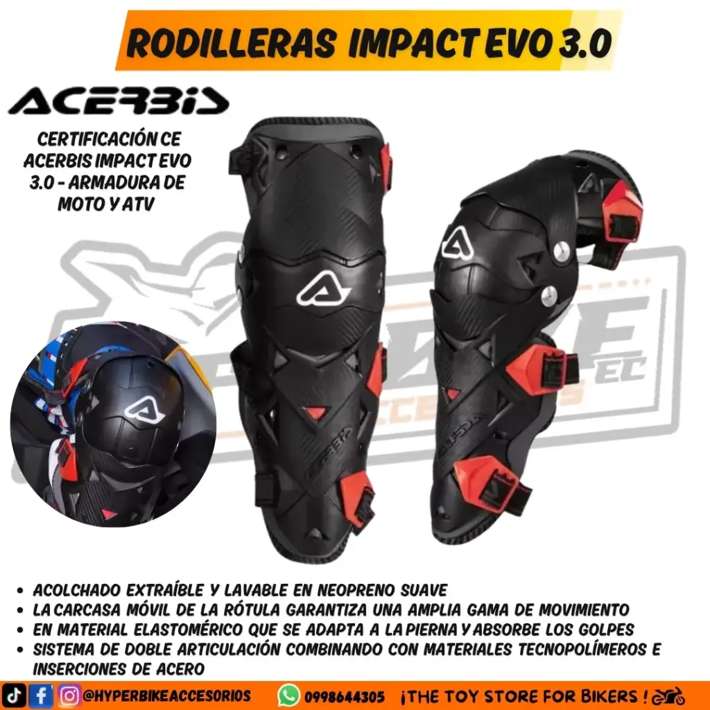Rodilleras Impact Evo 3.0