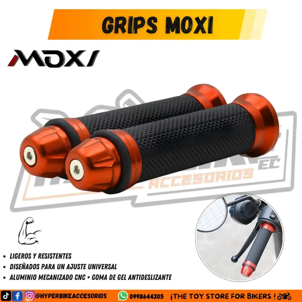Grips Moxi Naranja
