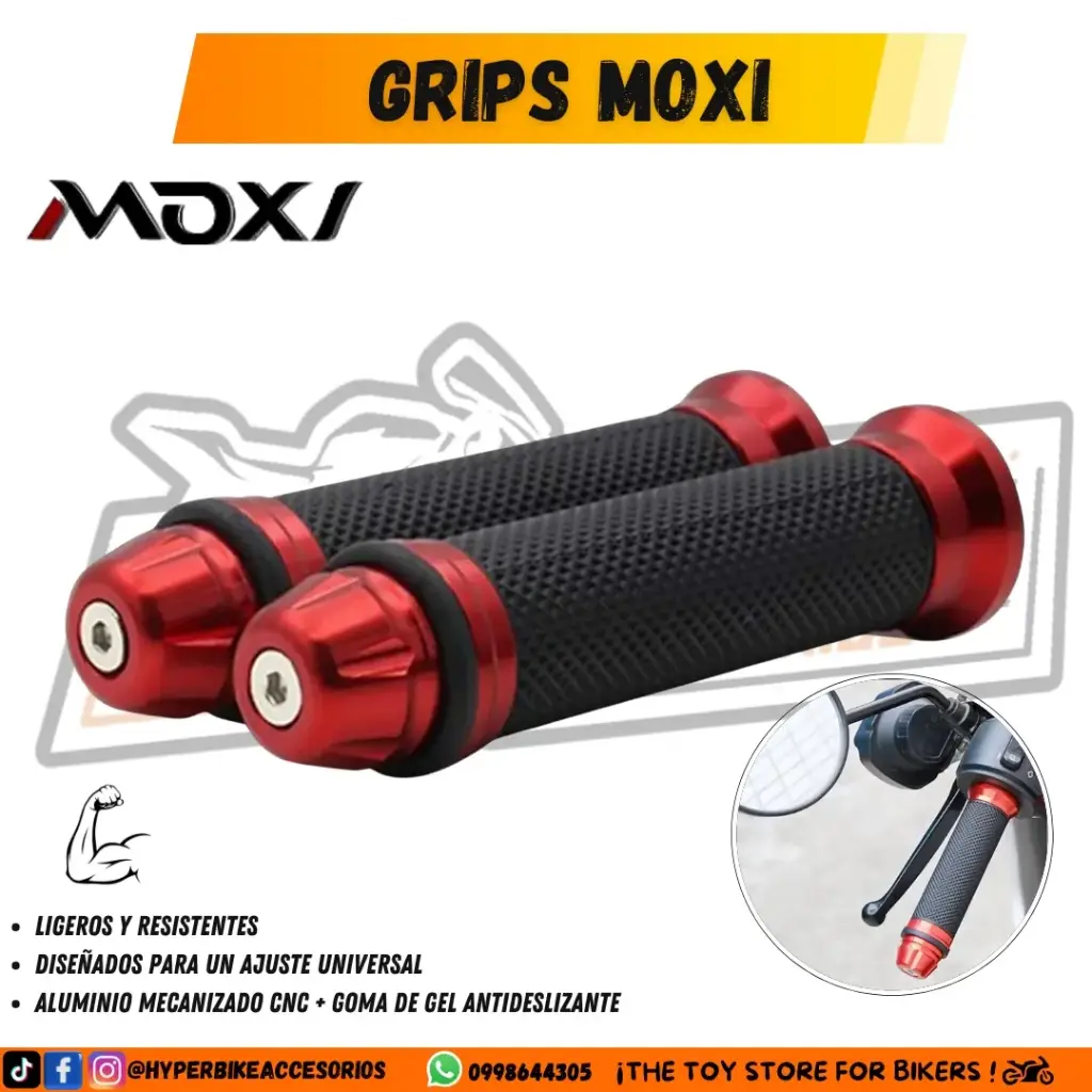 Grips Moxi Rojo