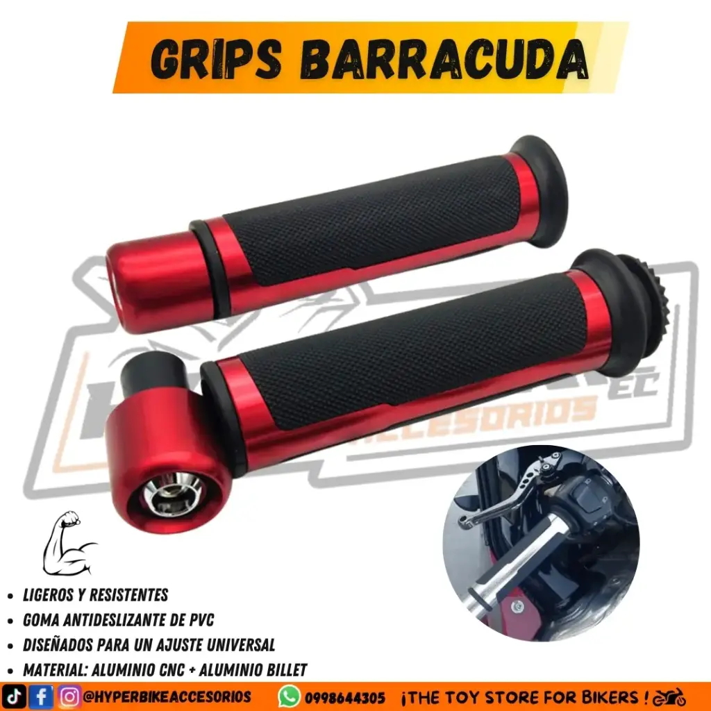 Grips Barracuda Rojo