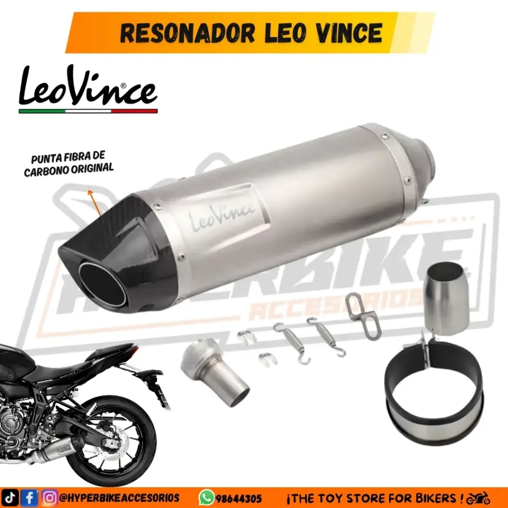 Resonador Leo Vince Gris