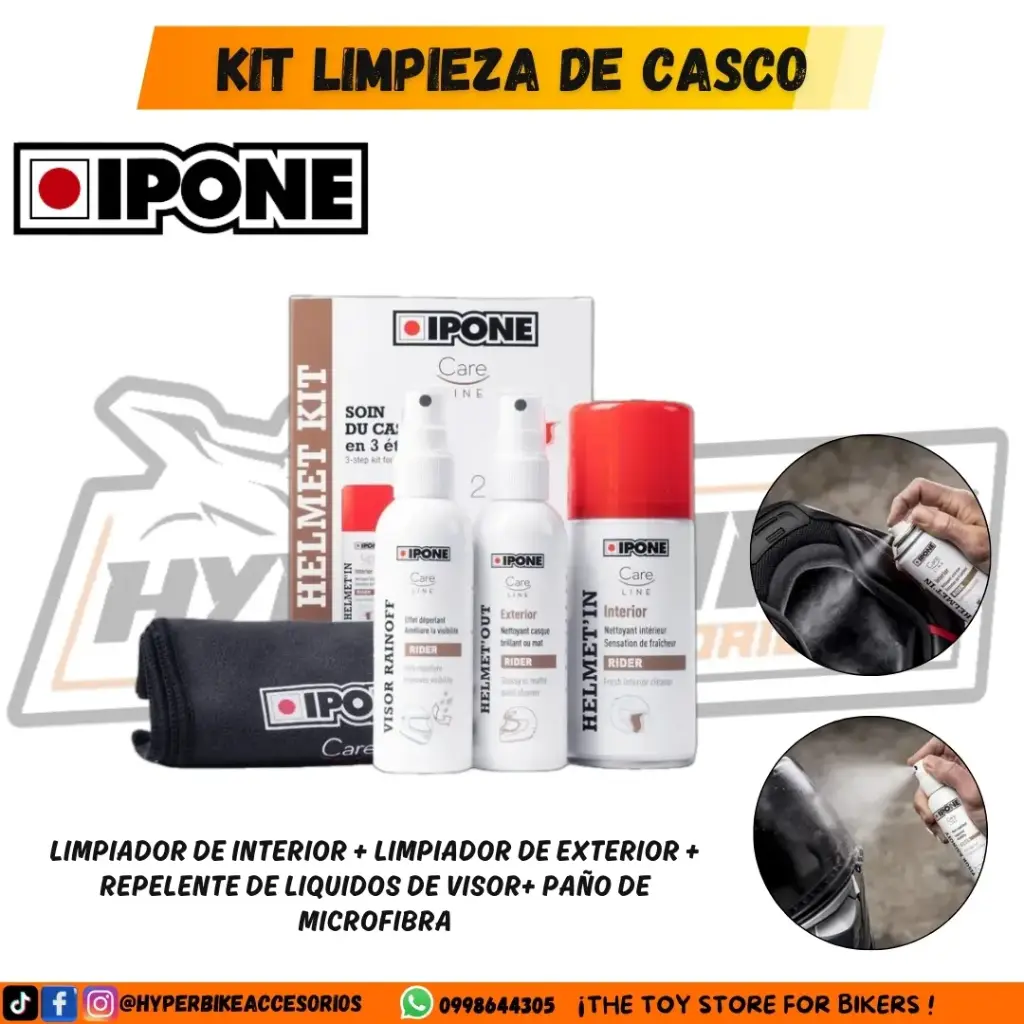 Kit Limpieza Casco