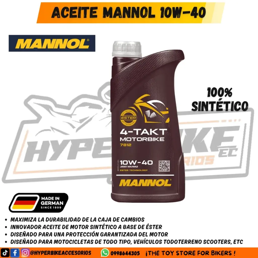 Aceite MANNOL 10W40