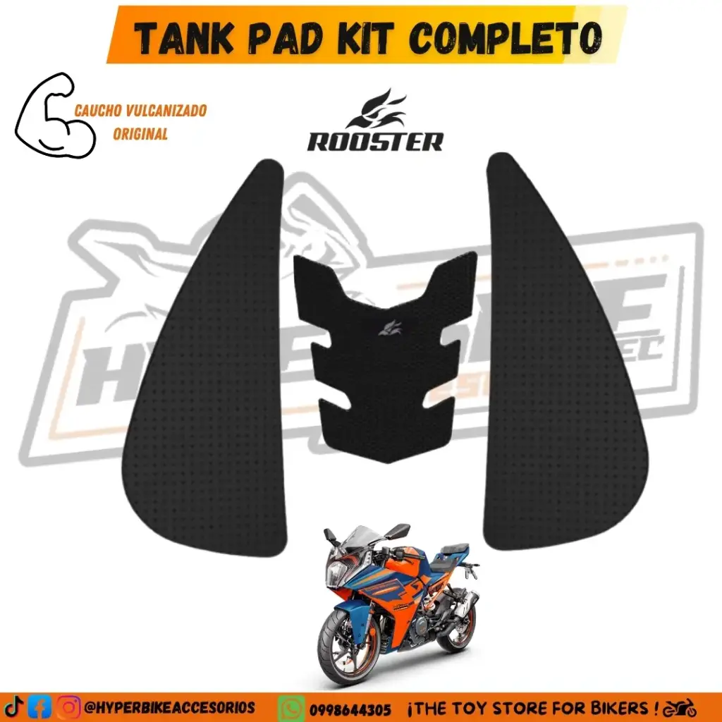 Tank Pad Kit Completo Rooster