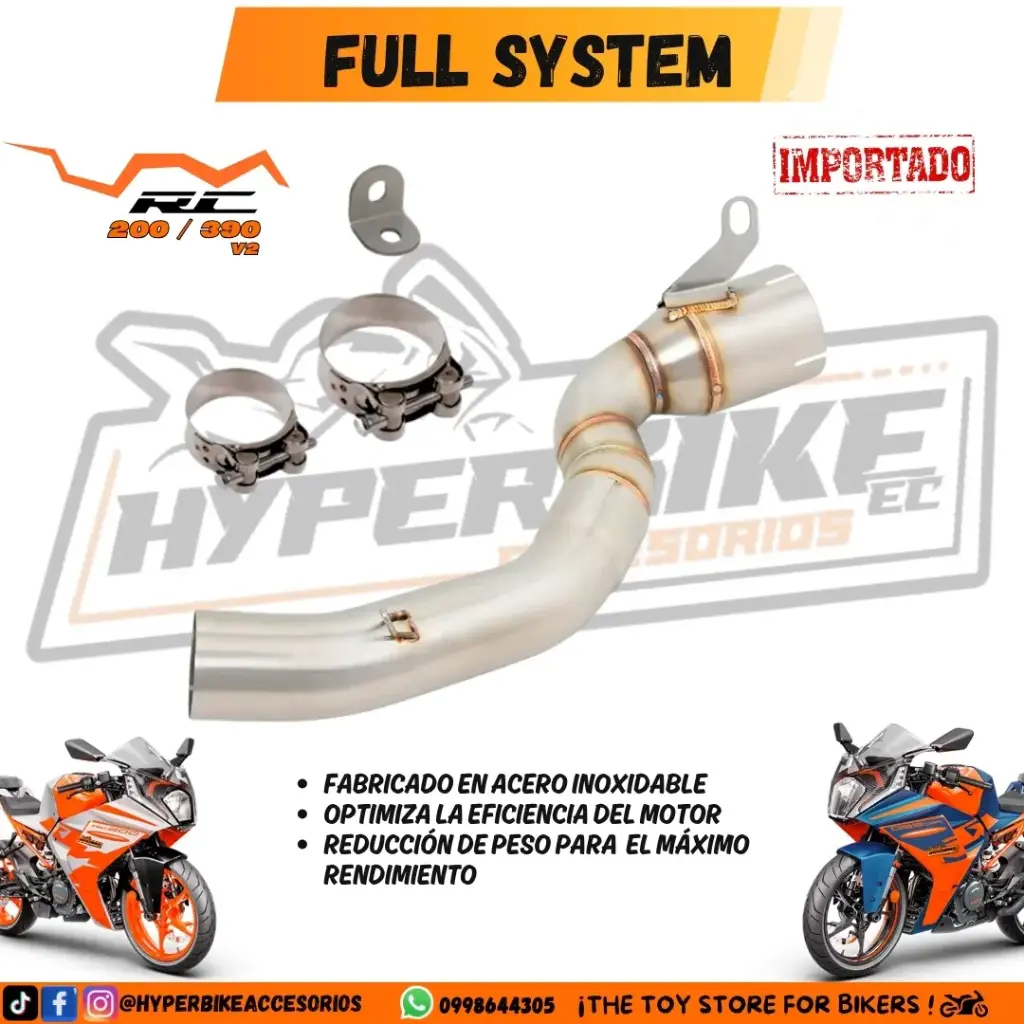 Full System KTM RC 200/390 v2