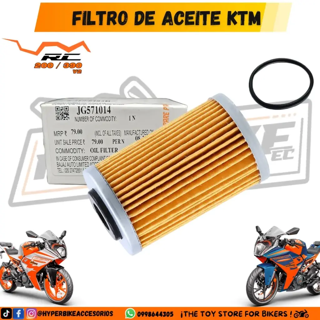 Filtro de Aceite KTM