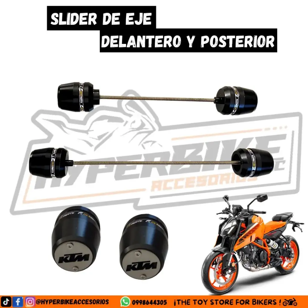 Sliders de Eje Delantero y Posterior