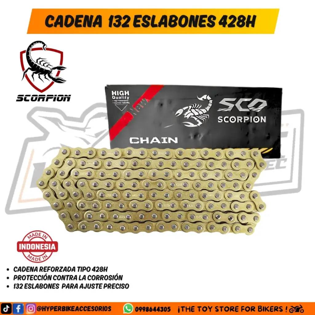 Cadena 428H/132L