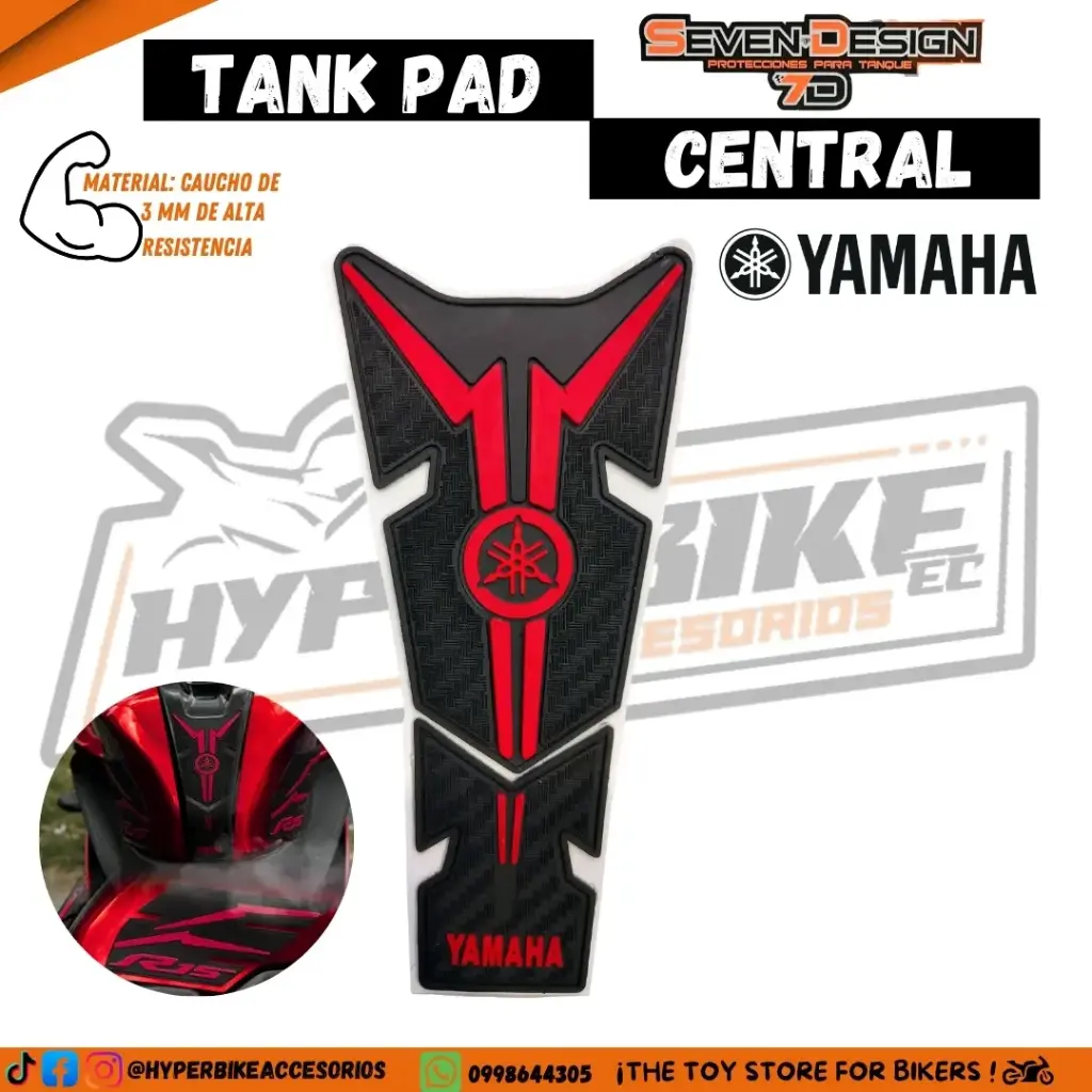Tank Pad Central Yamaha