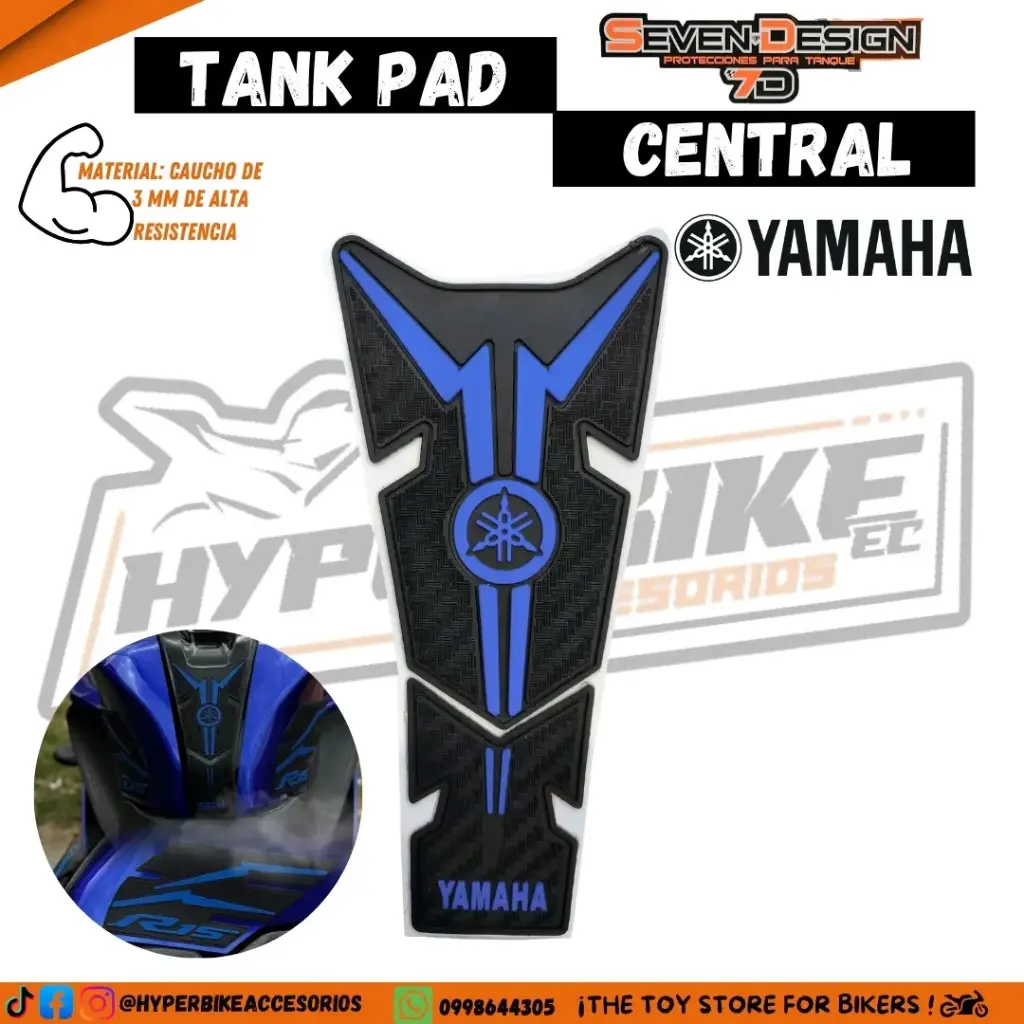 Tank Pad Central Yamaha