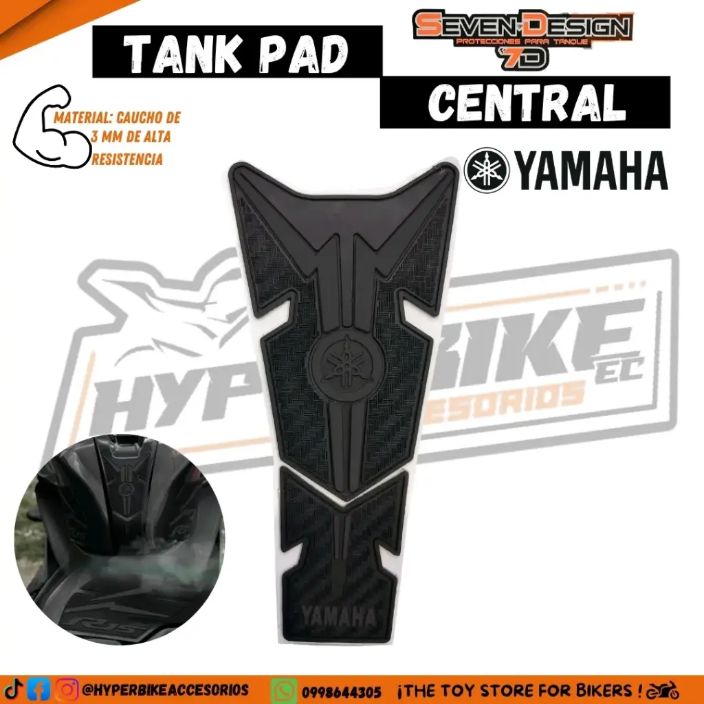 Tank Pad Central Yamaha