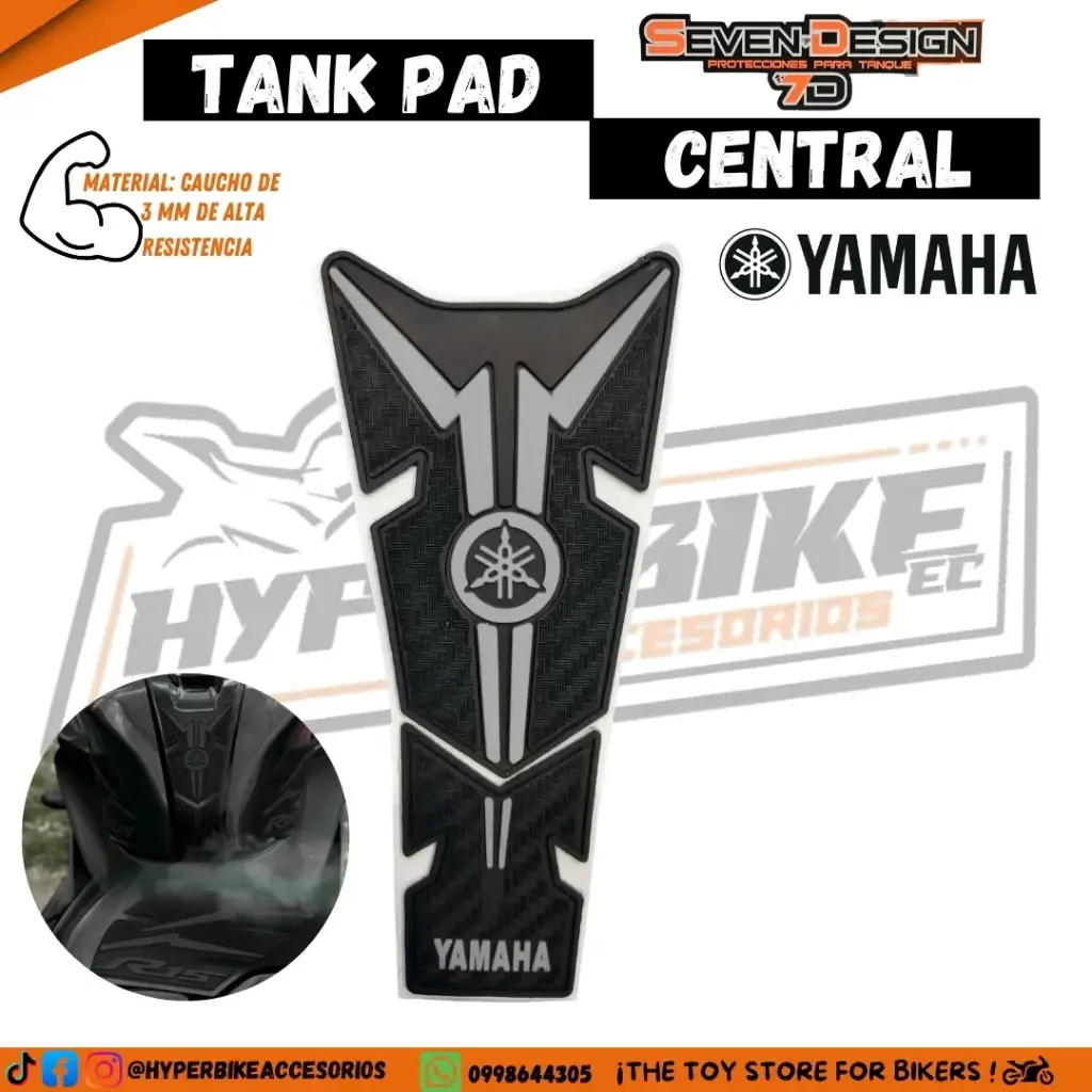 Tank Pad Central Yamaha