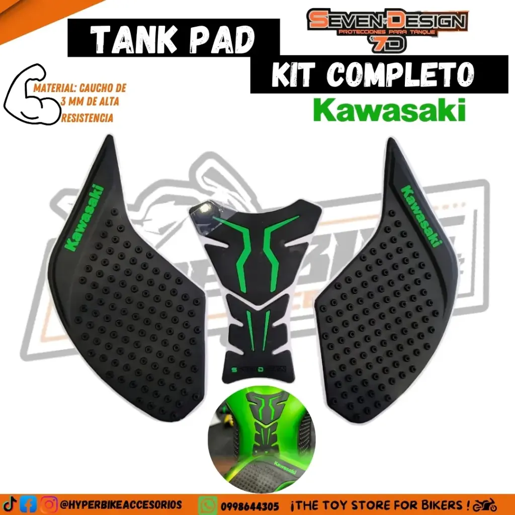 Tank Pad Kit Completo Kawasaki
