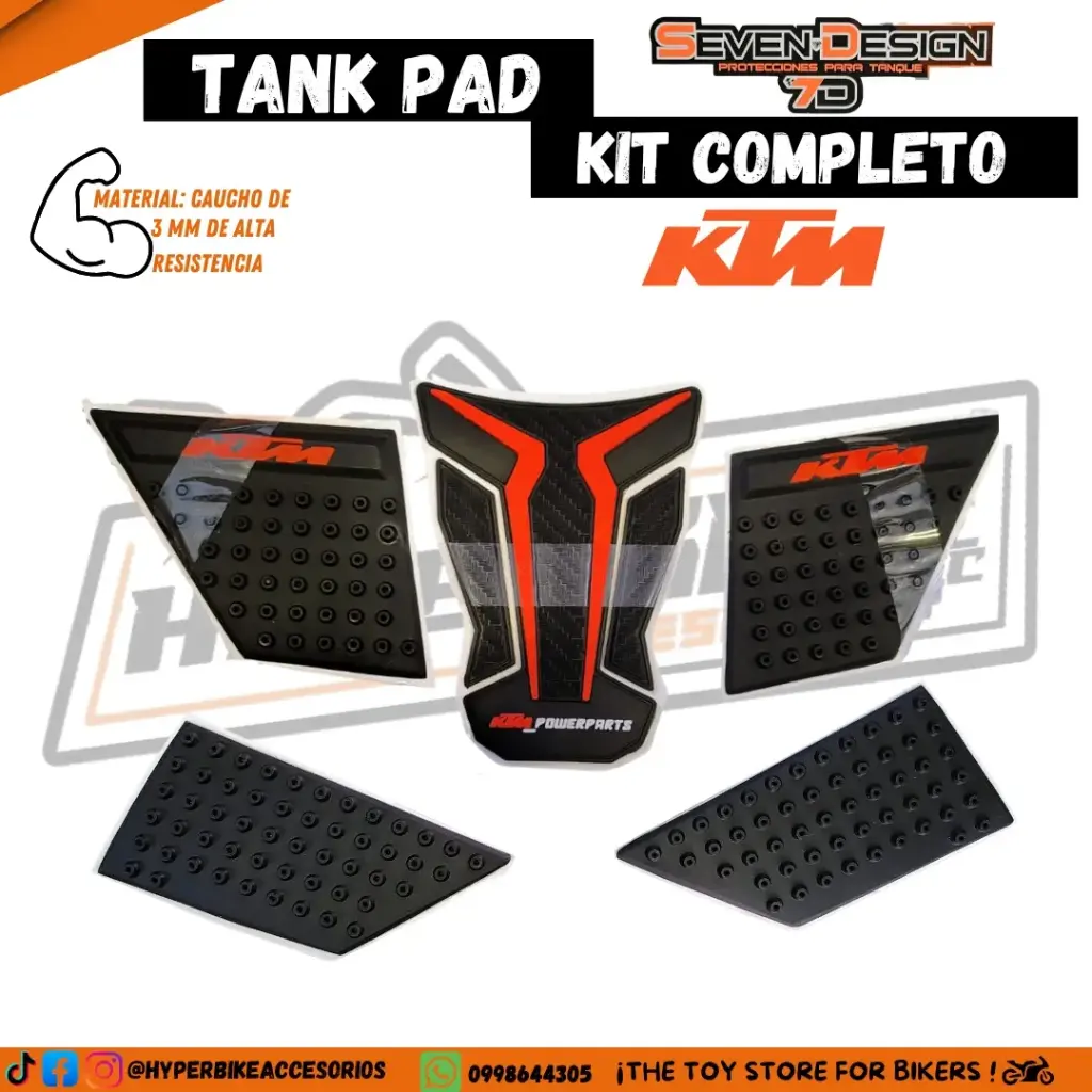 Tank Pad Kit Completo KTM