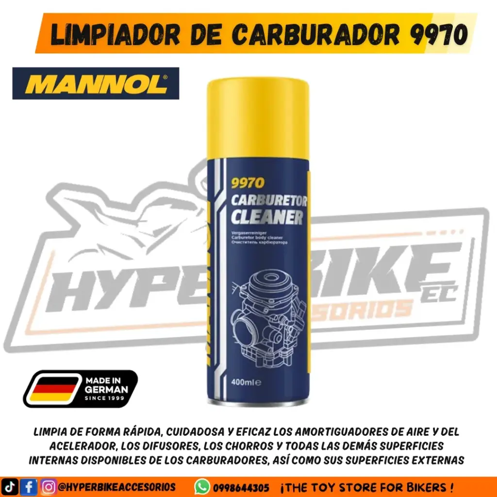 Limpiador de Carburador