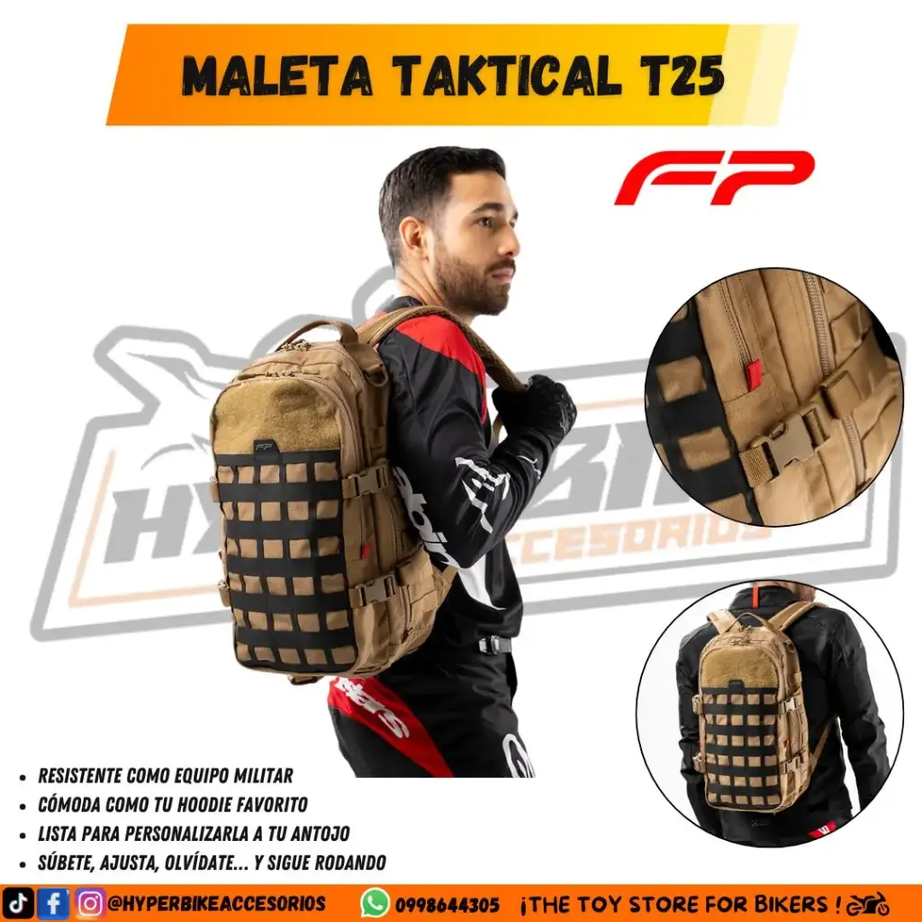 Maleta Taktikal T25 Desert