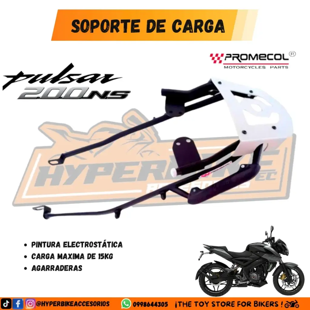 Soporte de Carga Pulsar 200NS